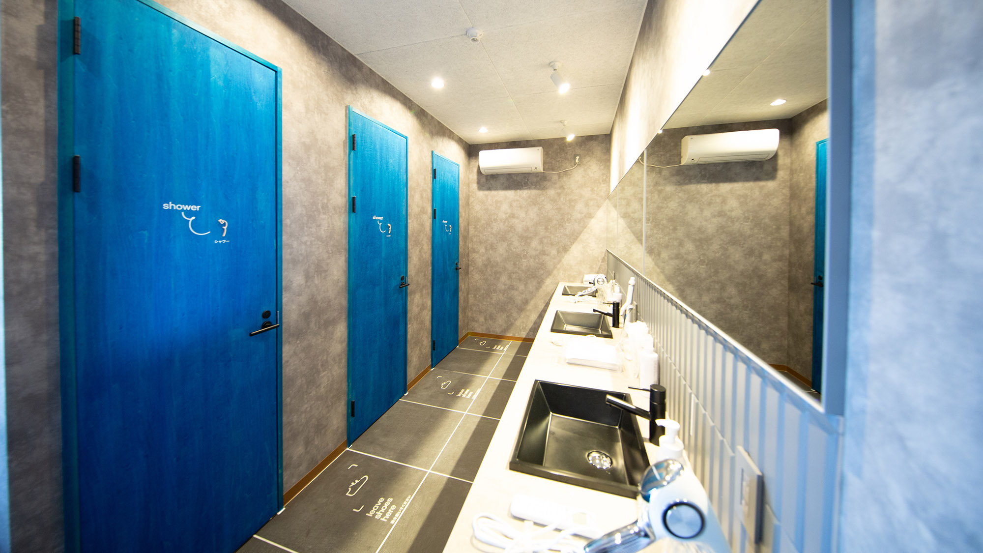 ・【女性専用シャワールーム】女性専用のため安心してご利用いただけます