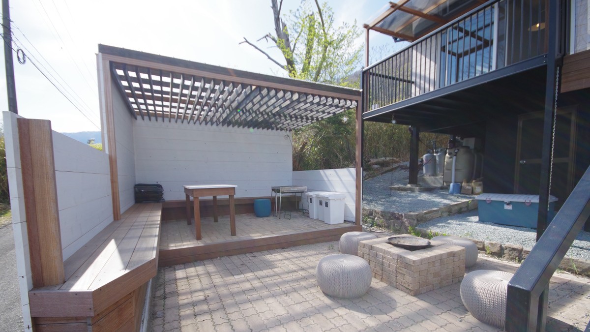 【Villa Koti H】BBQスペース