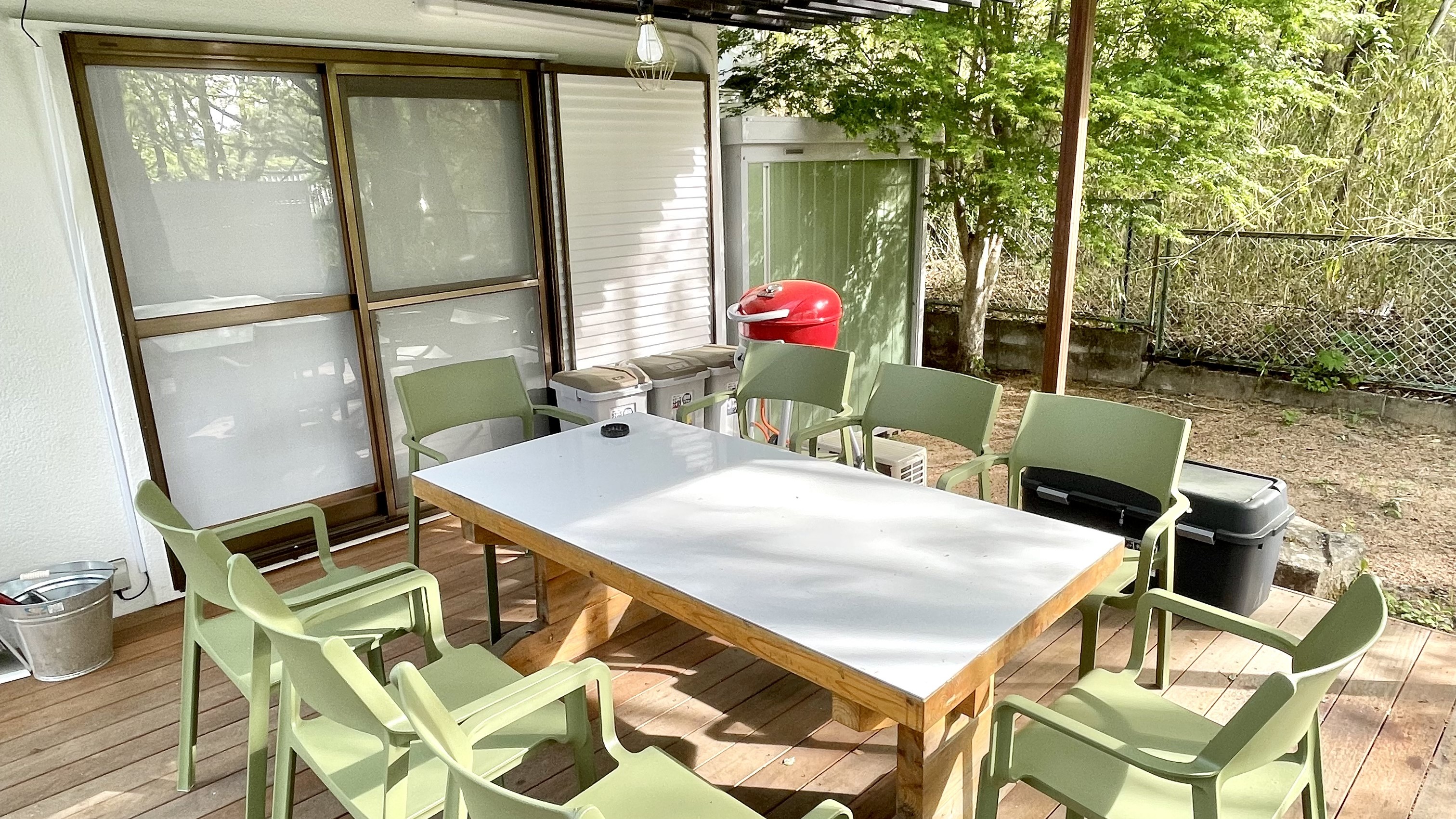 【Villa Koti M】BBQスペース