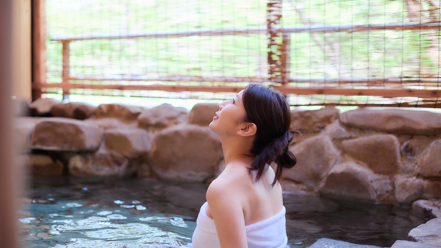 【貸切露天風呂】秋保温泉をプライベート空間で満喫　※イメージ