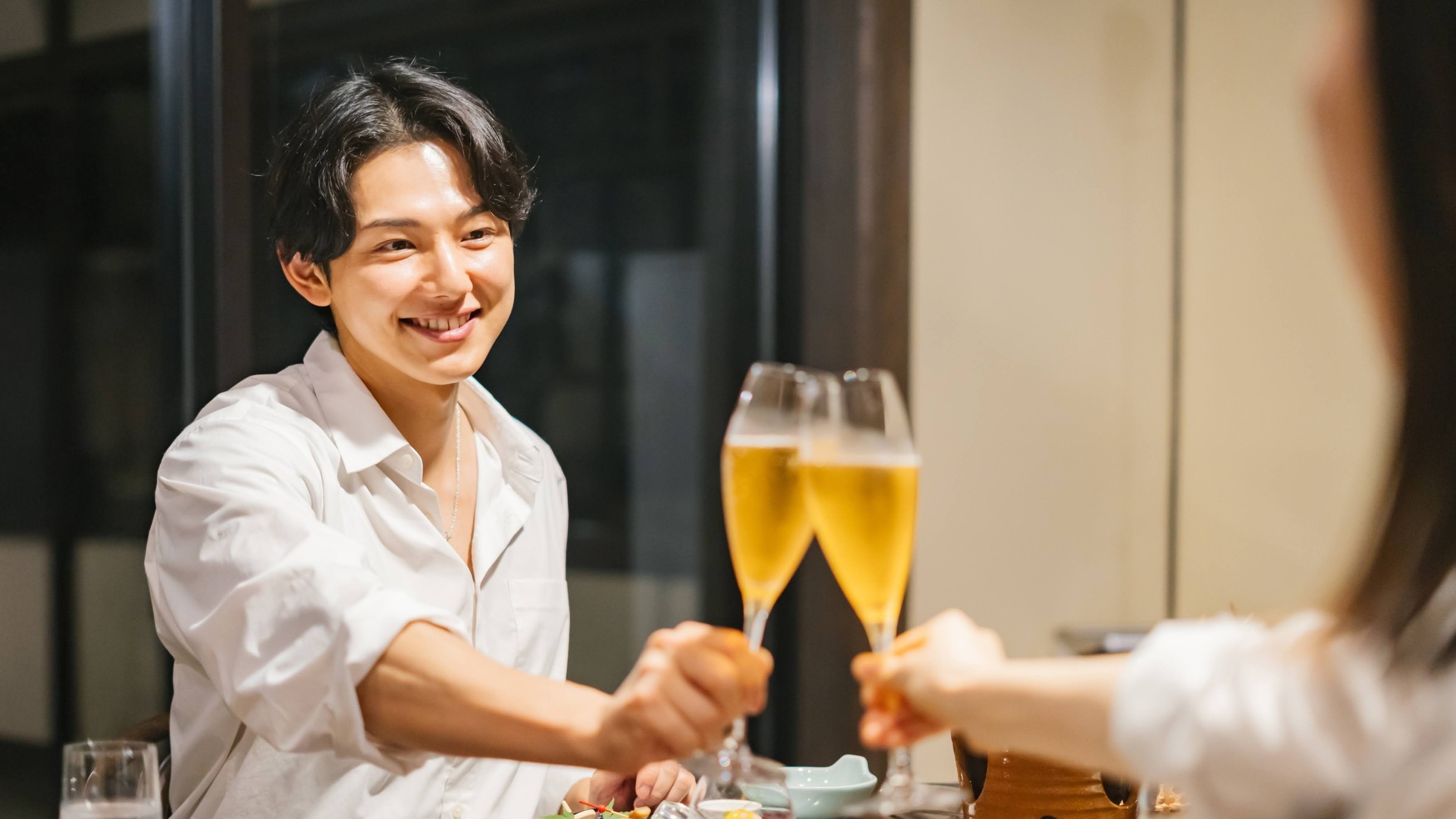 【御料理雲雀のディナー付】大分和牛と放牧あか牛のWメイン。手の込んだ、本格和食に舌鼓（2食付）