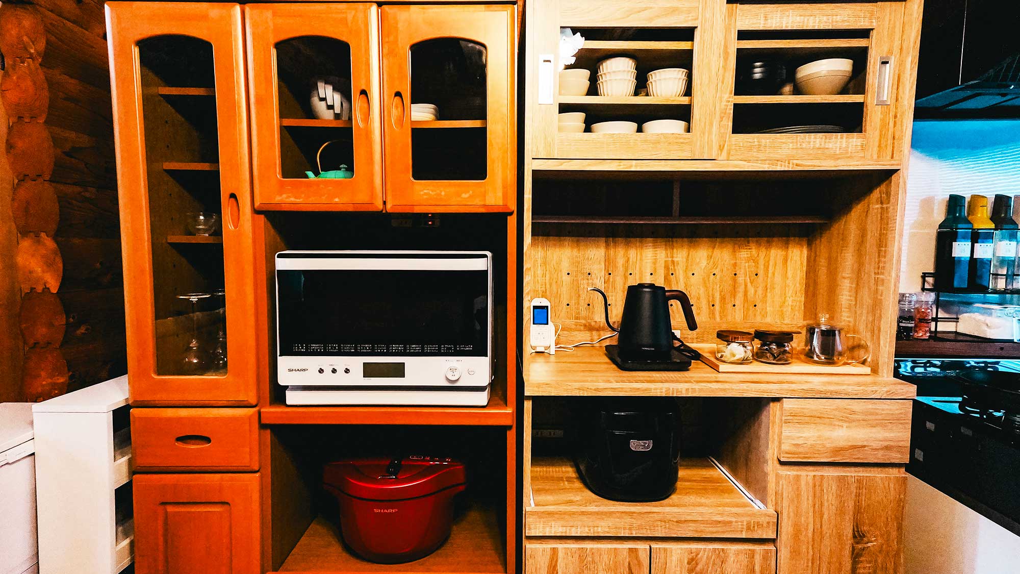 【Marigold】調理器具や食器も多数揃えているので、自炊もしやすい！