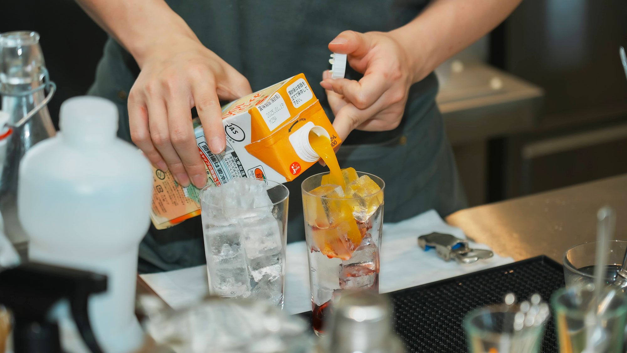 【周辺観光】ビールやノンアルコール、ジュースなどのドリンクメニューも充実しています。