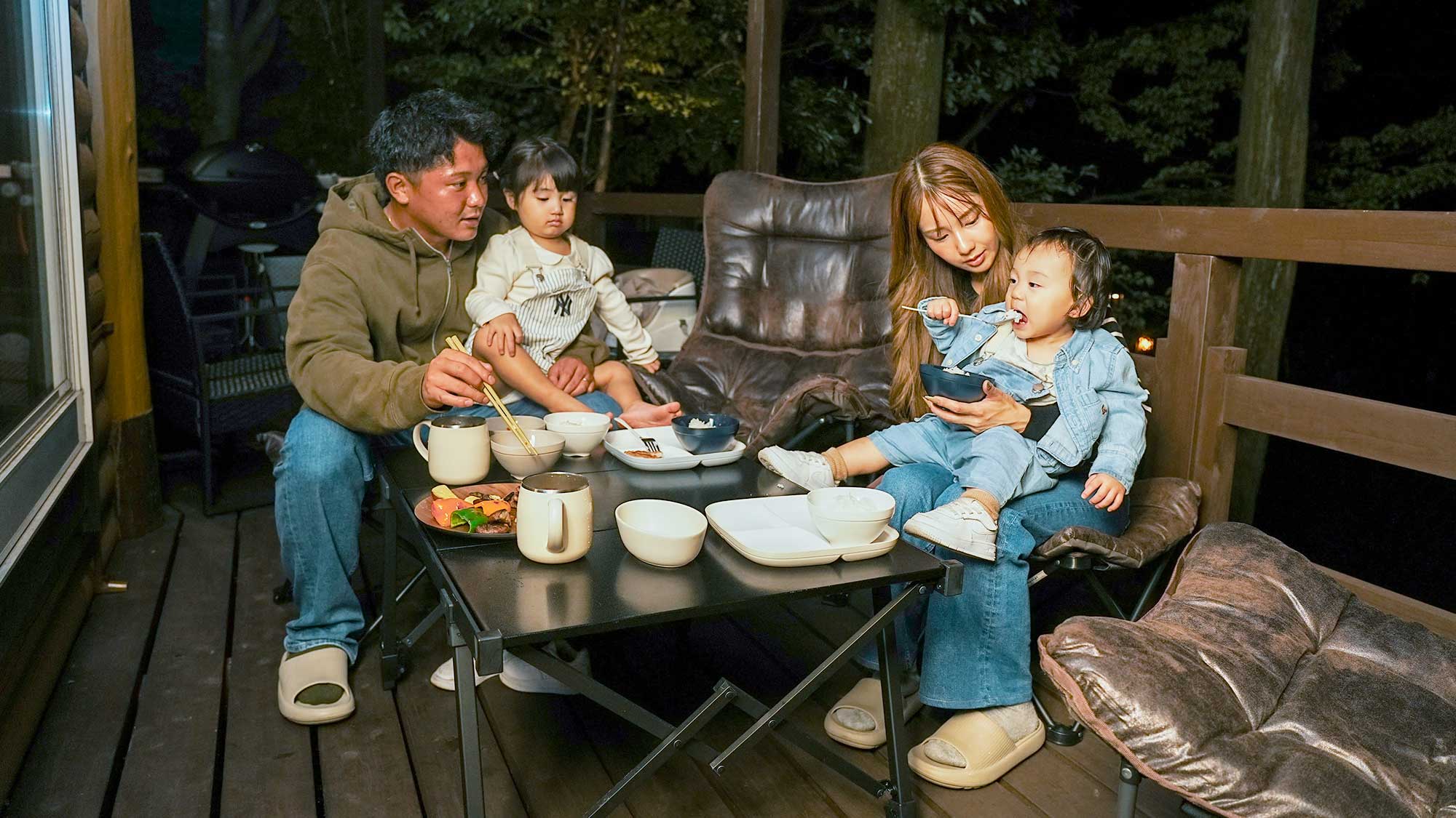 【ご夕食／BBQプラン】アツアツお肉にご飯も進む！大人の方もお子様も大満足いただけること間違いなし♪