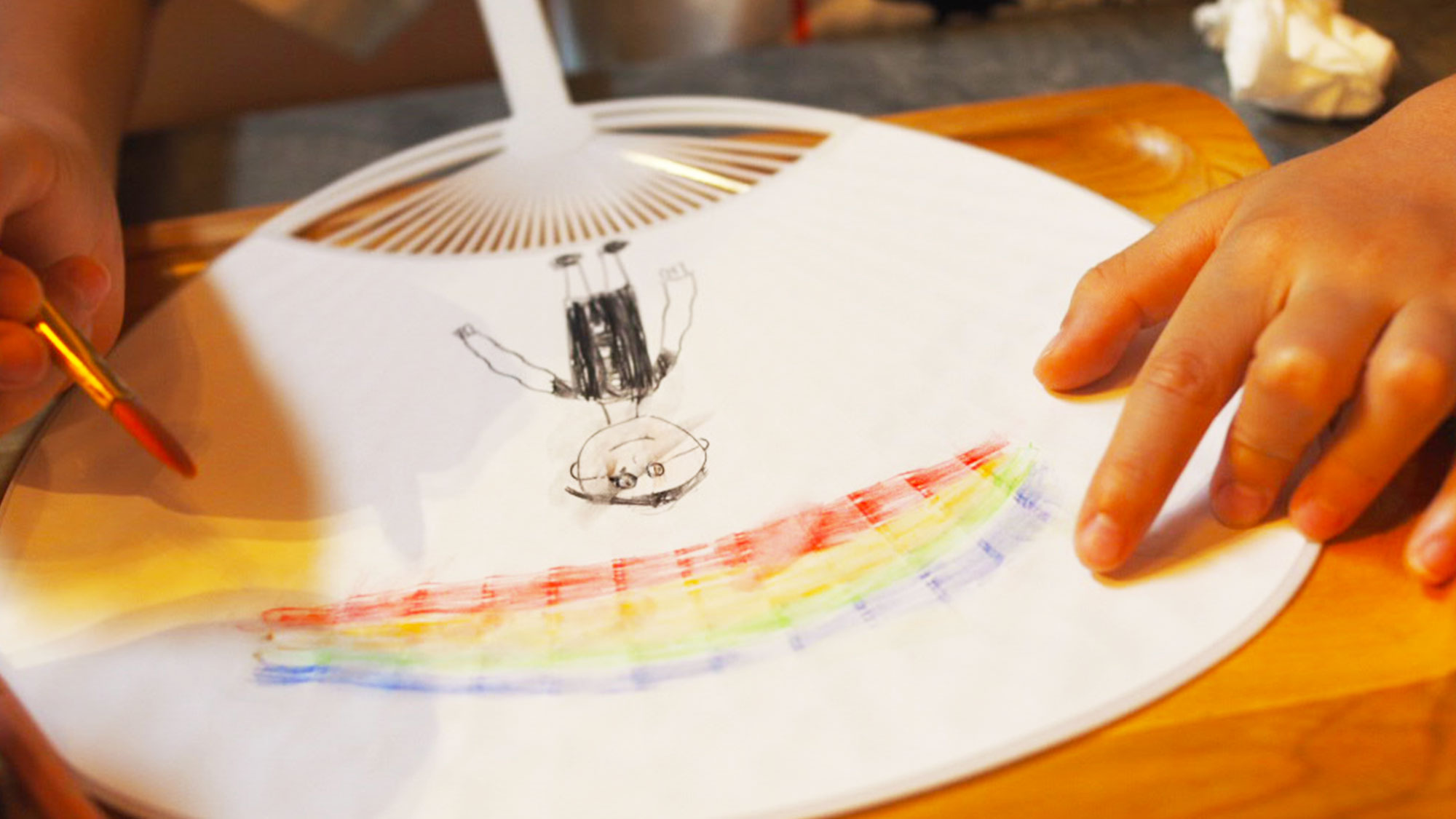 【夏休みプラン】お絵描きできる手作りうちわで夏の思い出作り！