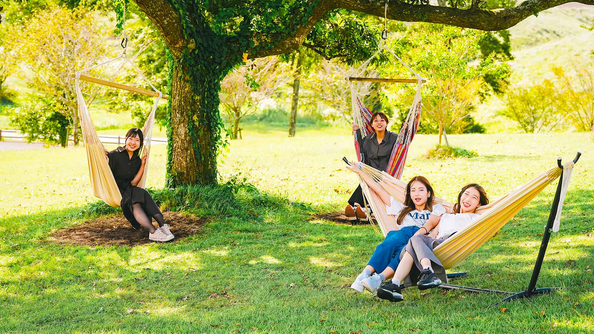 【周辺観光】阿蘇の爽やかな風を感じながら大人から子供までたっぷりと楽しむことができます。