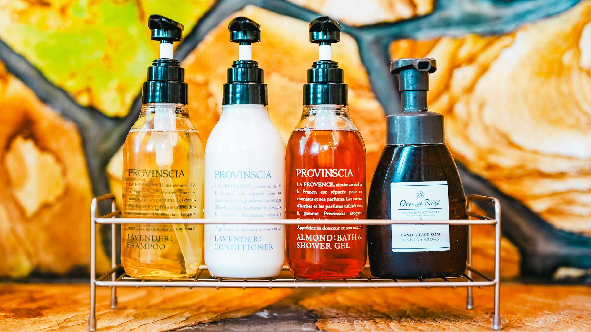 【Marigold】オーガニック植物エキス配合で髪と地肌に優しいプロバンシアのバスアメニティ。