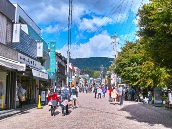 旧軽井沢商店街イメージ