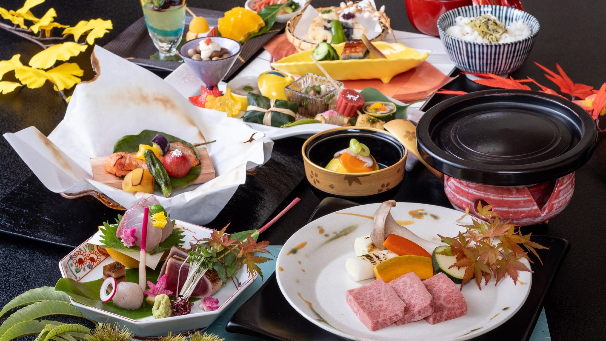 【ひとり旅/1泊2食】自由気ままに愉しむひとり旅におすすめ！＜A5飛騨牛を使用した季節の会席料理＞