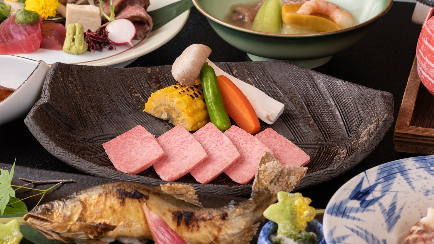 【直前割/特選A5飛騨牛会席】お一人様1100円OFF！とろける肉質「A5飛騨牛」をおトクに満喫♪
