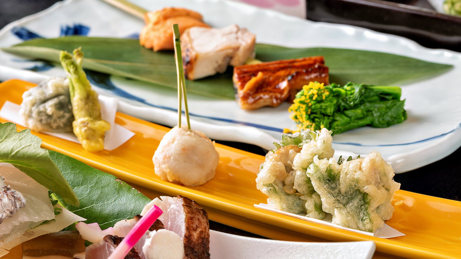 【夕食】春の基本会席※イメージ