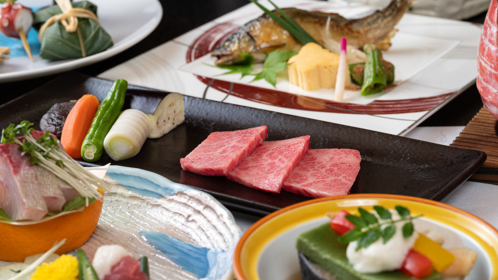 【夕食】夏の基本会席