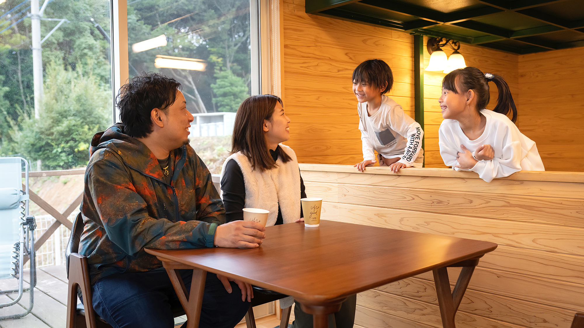 【スタンダードヴィラ】いつもと違う視点で、家族のいろんな表情が垣間見える貴重なひととき。