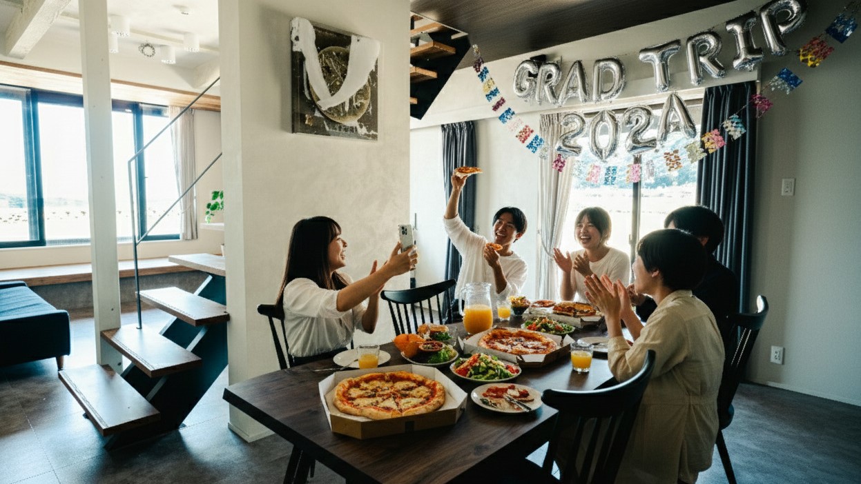 素泊り・学割／卒業旅行応援！4名以上のご利用で最大30％OFF！仲間と過ごすラストステイ