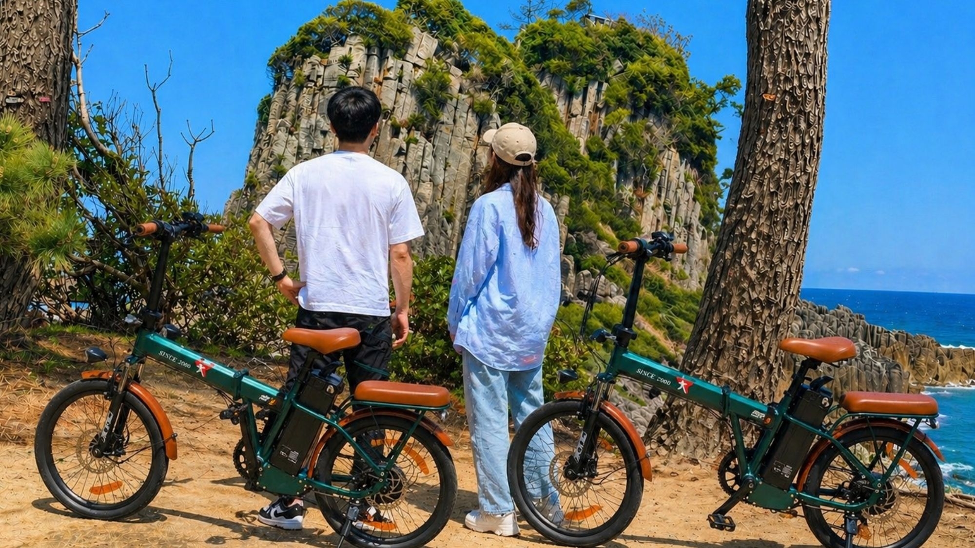 サイクリング・2食付／海景ジャグジーの貸別荘と海沿いサイクリング満喫プラン