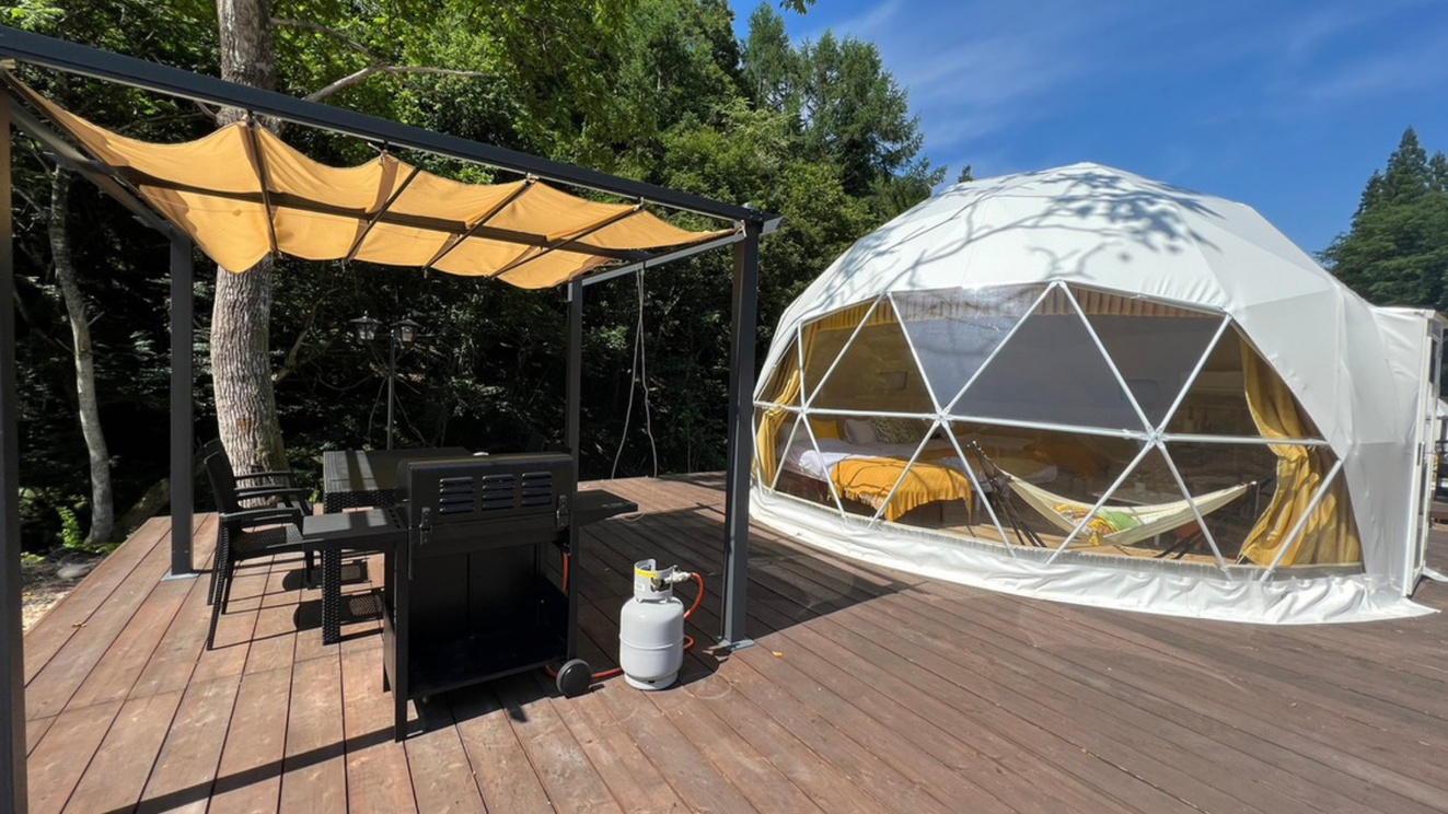 *SKY DOME「FORESTview」／夜はファミリーで、カップルで、グループでワイワイBBQ！