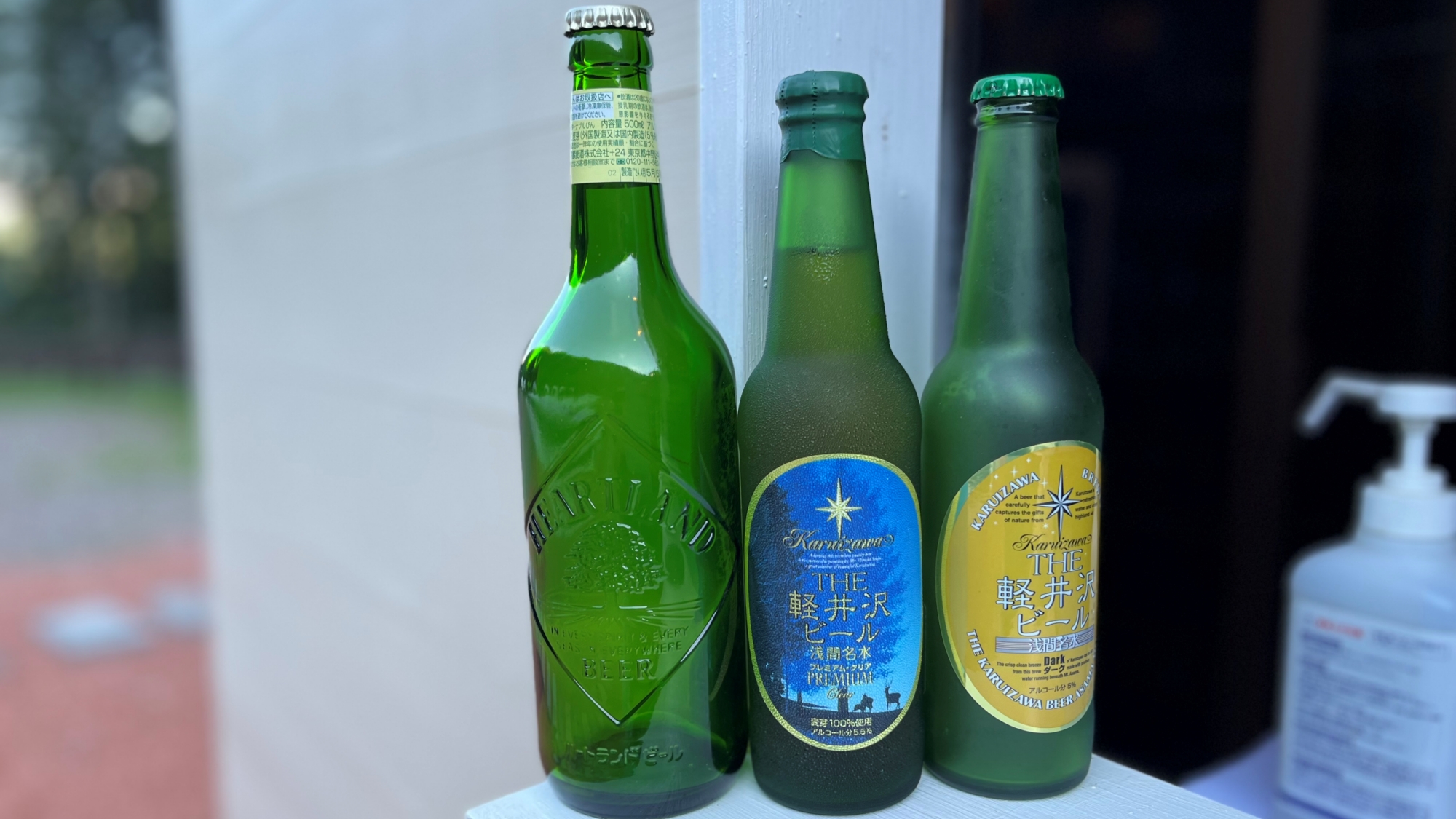 *【売店】クラフトビール等、こだわりの瓶ビールをお楽しみください。