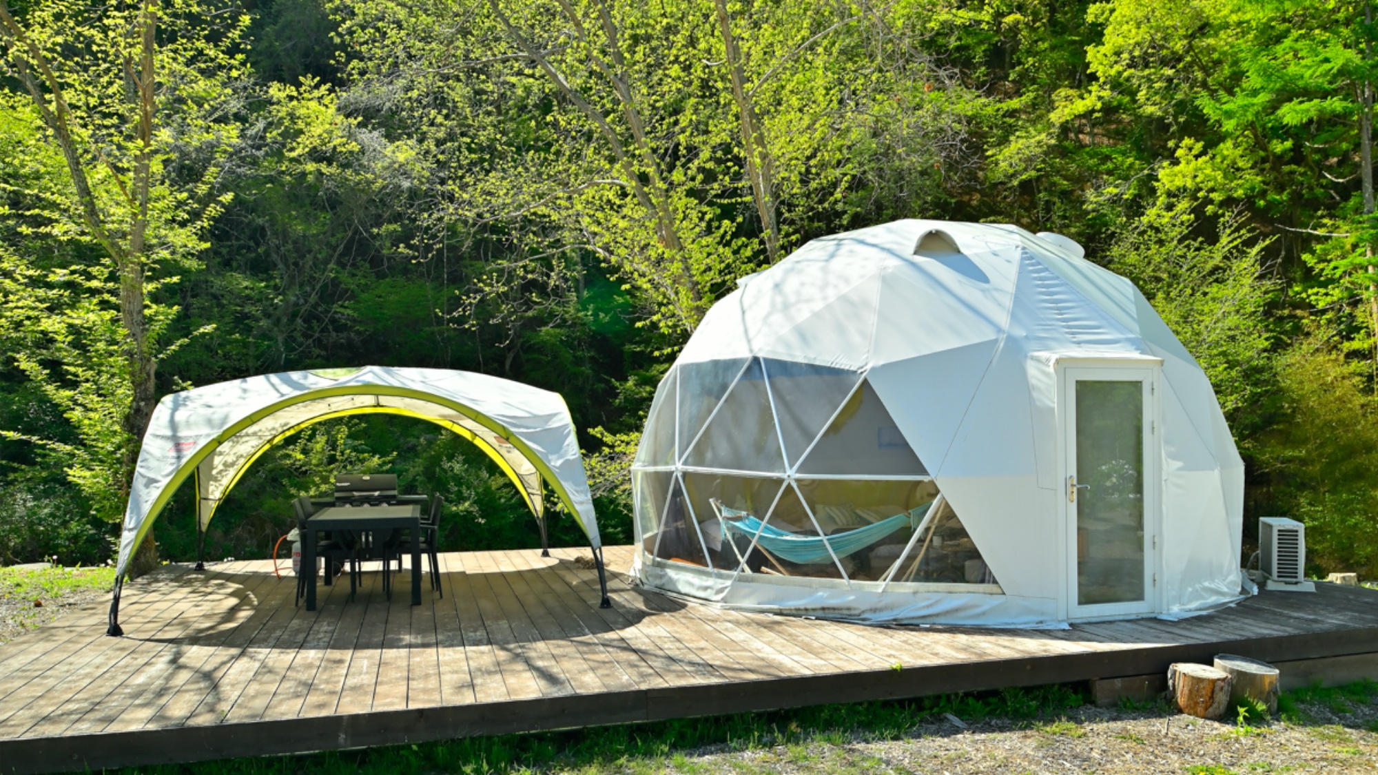 *SKY DOME「RIVER view」／自然の中で非日常体験を！