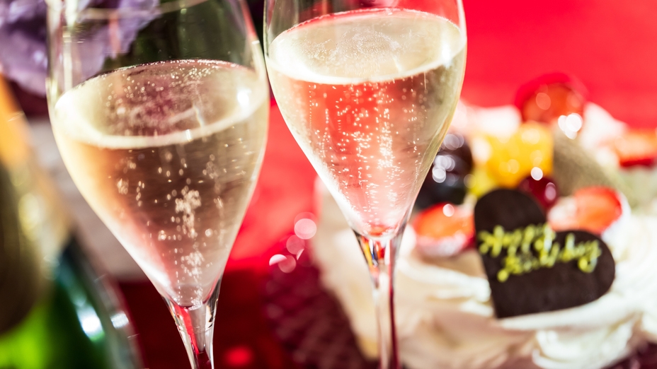 アニバーサリープラン◆GLAMPROOKオリジナルボトル スパークリングワイン付