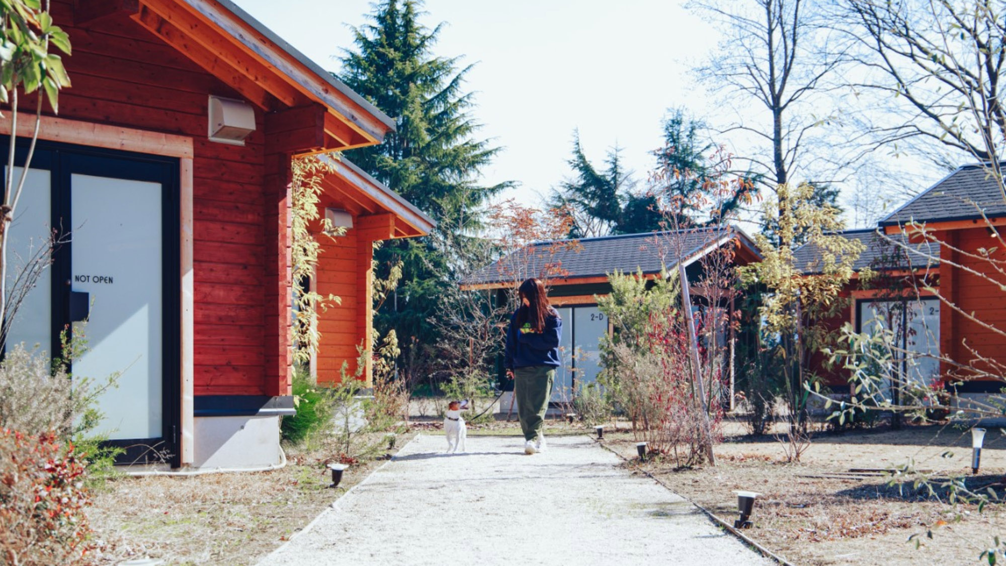 【DOG cabin】外観 愛犬と一緒に泊まれる、やさしさ詰まったドッグファーストなキャビン。