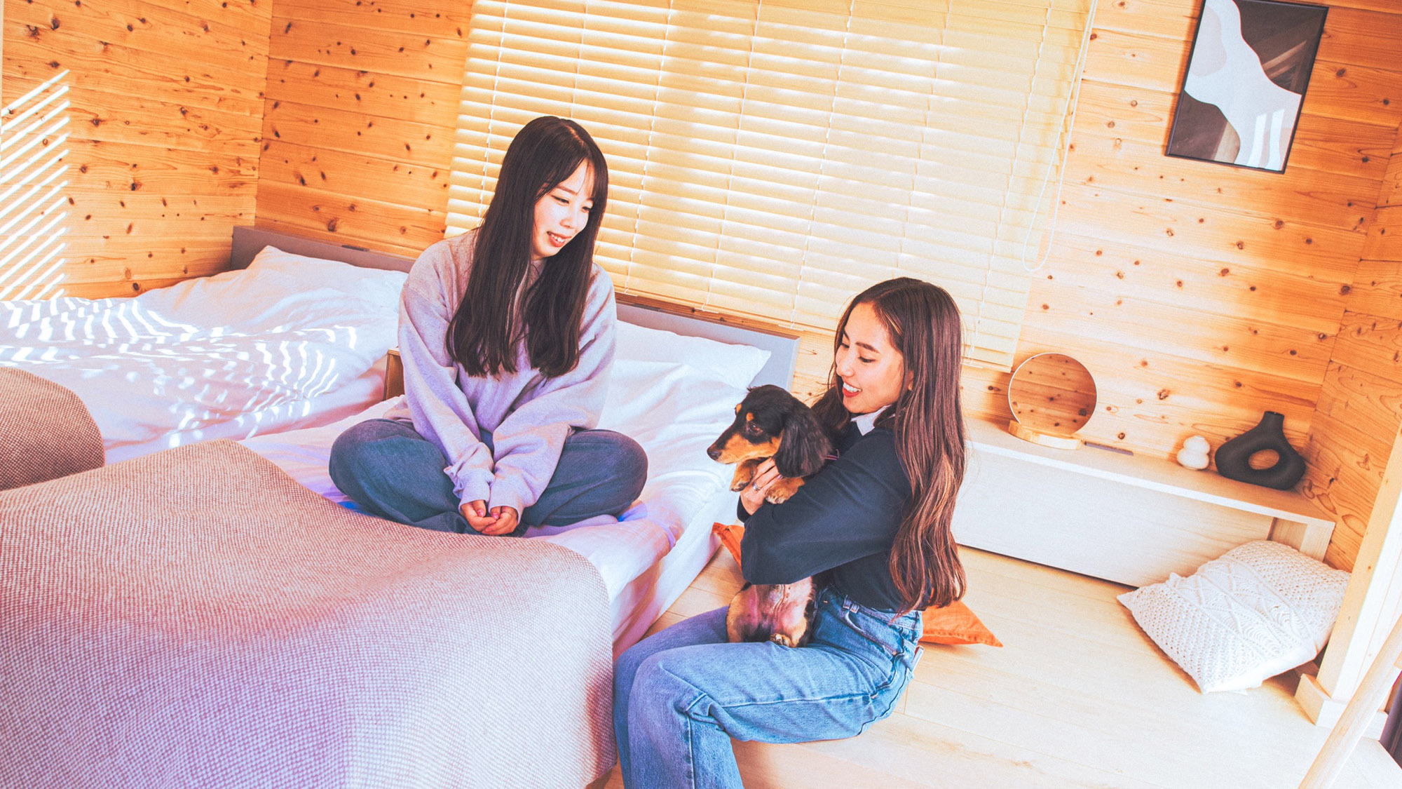 【DOG cabin】愛犬と一緒にくつろげる、やさしさあふれる空間。