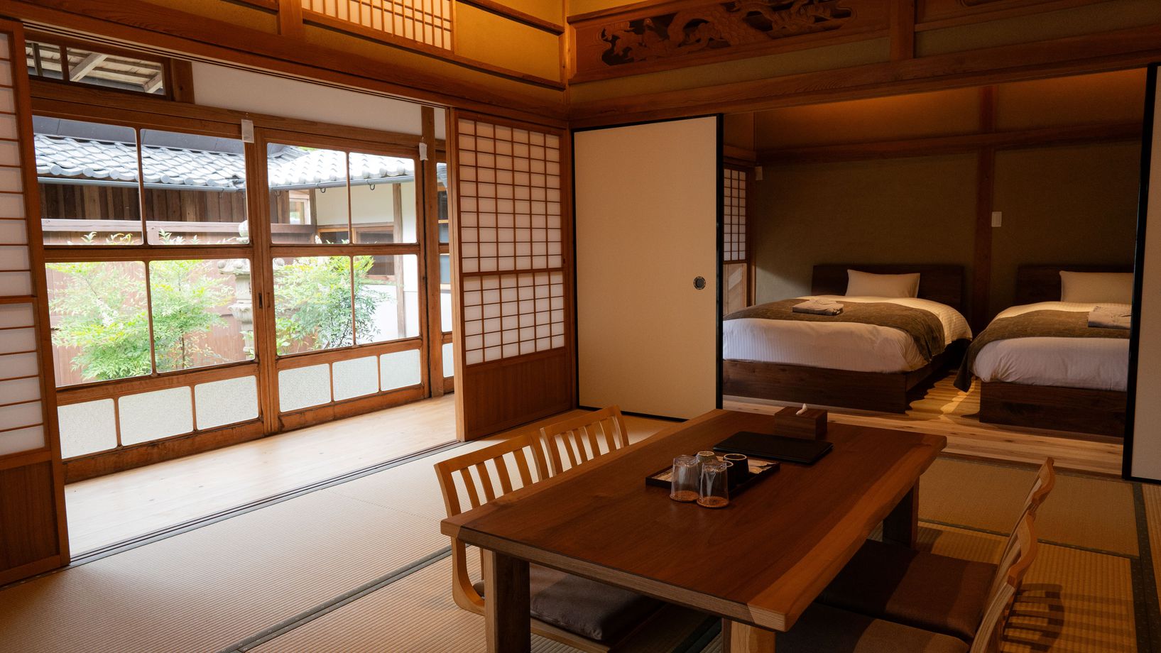 【一泊朝食付】日本建築の粋♪ 美しい里山古民家の贅沢なお部屋をリーズナブルに楽しむ休日