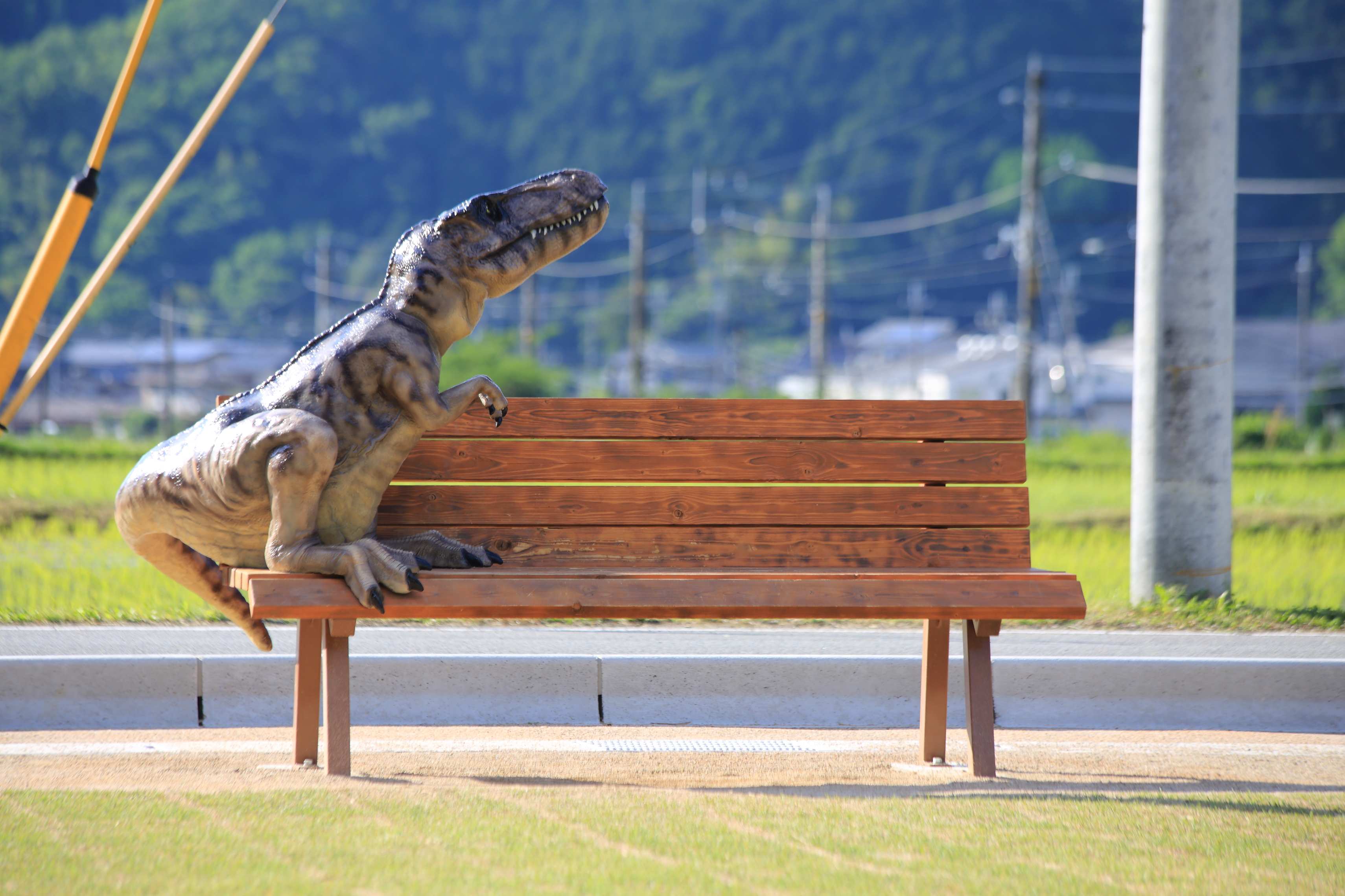 恐竜モニュメント