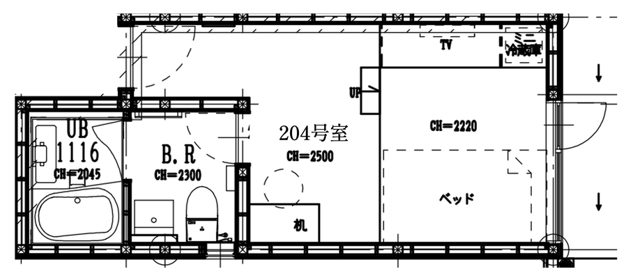 204　間取り