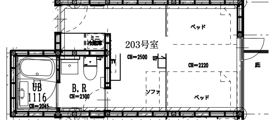 203 間取り