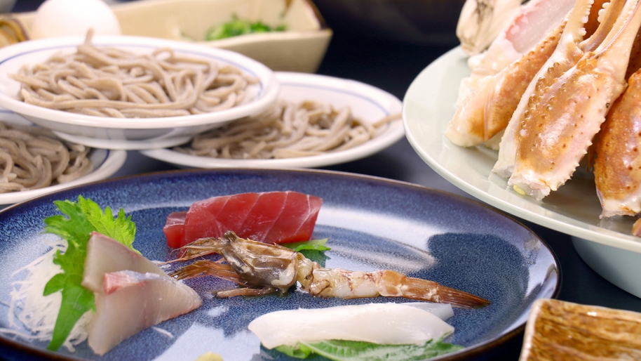 ◇かにすき◇そんなに量が食べられない方は必見！出石そば付き♪