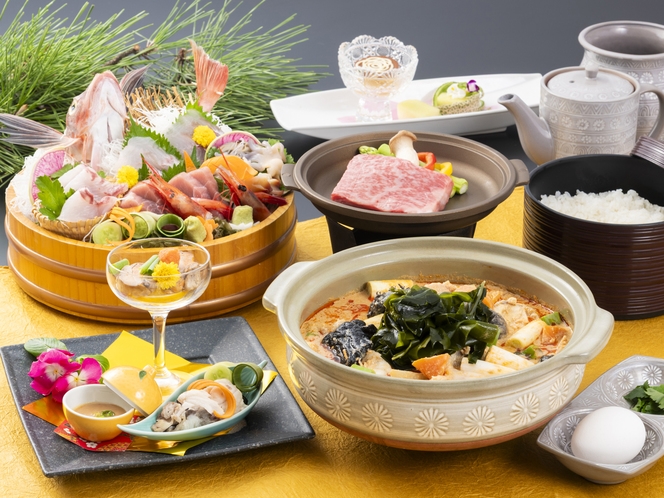 【どぶ汁コース】あんこうどぶ汁と常陸牛！ 郷土料理と地元食材を楽しむ「季節限定」プラン