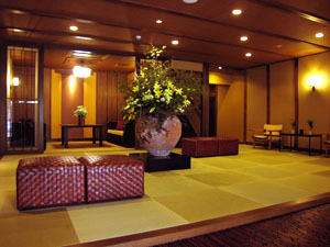 Japanese modern front lobby
