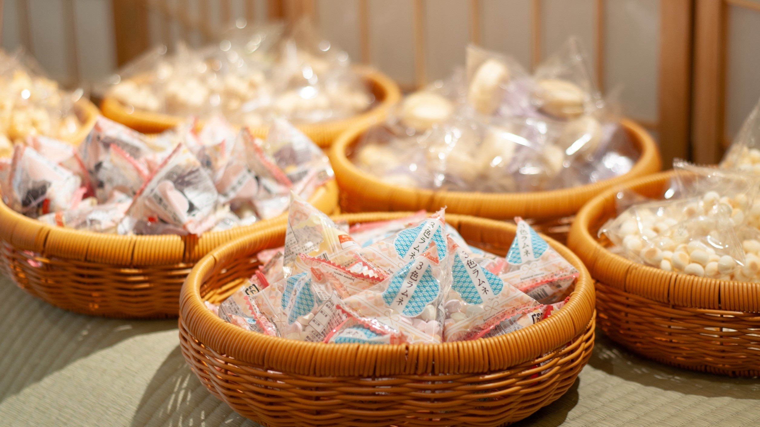 ラウンジ和菓子ビュッフェ