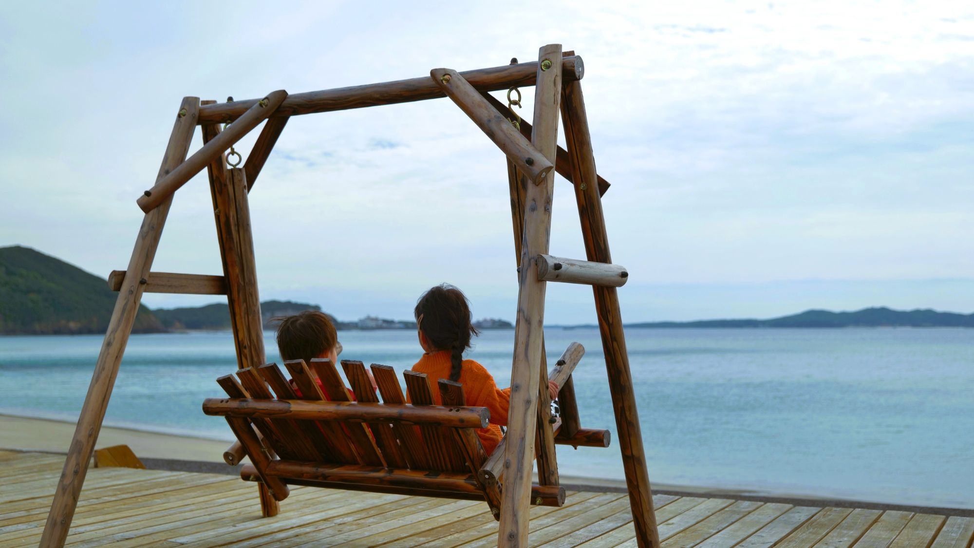 ブランコに乗りながら海を眺めて、笑顔いっぱいで楽しんでいたという嬉しいお声を多数いただいております！