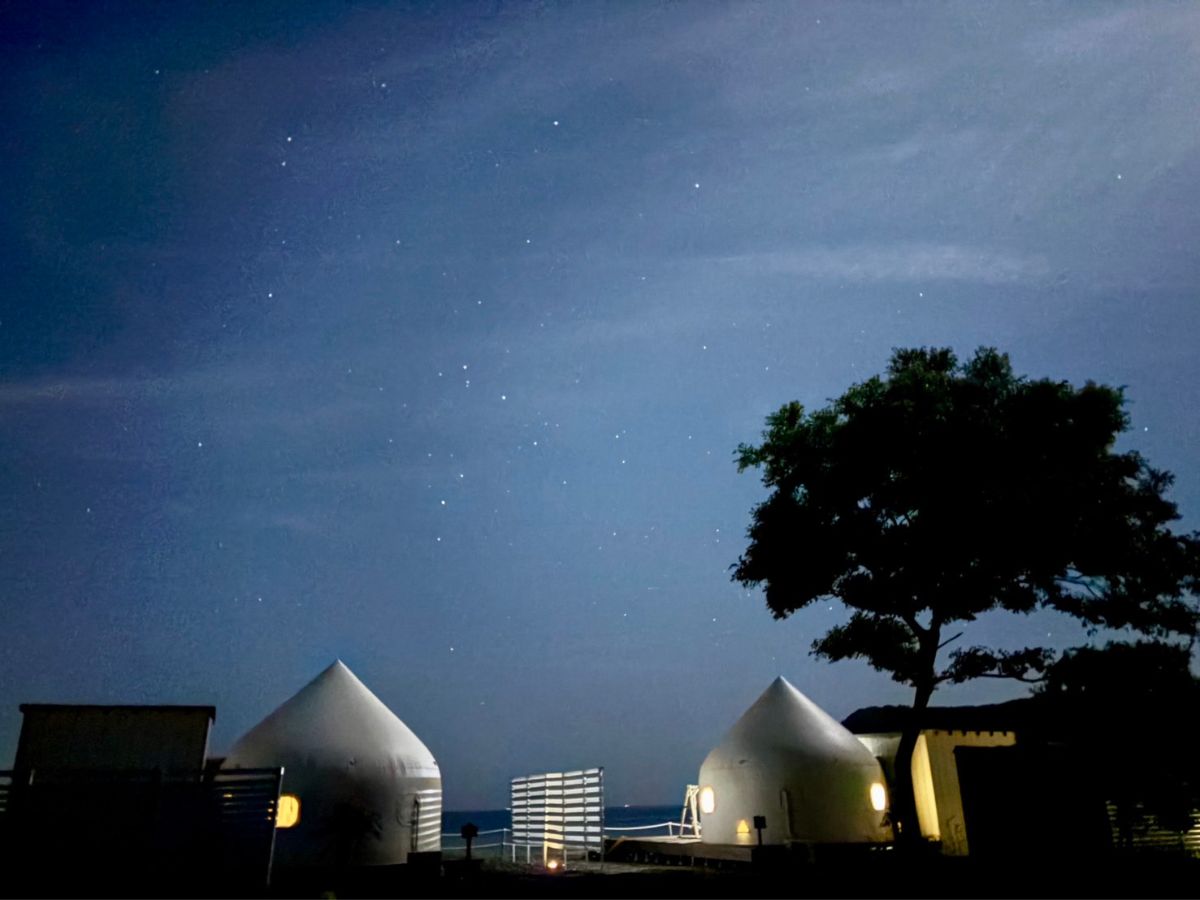 SUNRISE VILLAGEの夜景です。