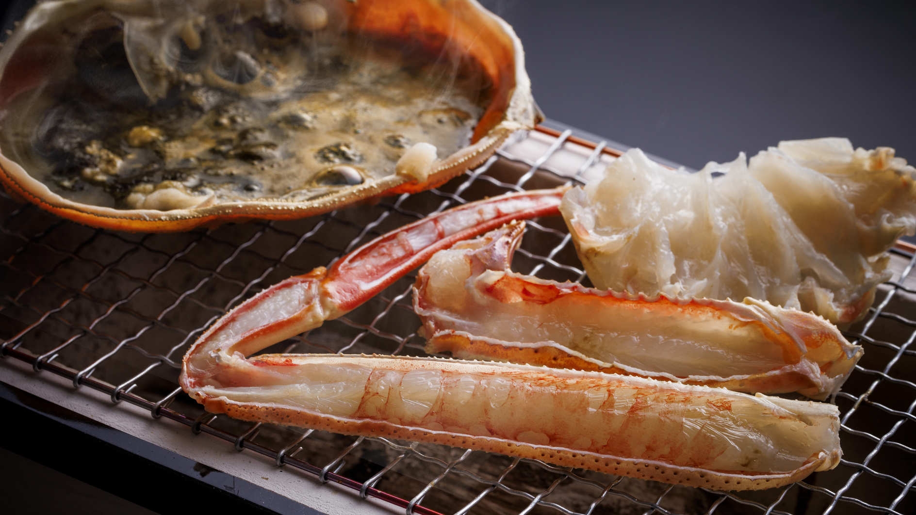 【越前蟹・かにつくし膳】カニ刺し・ゆで蟹・焼き蟹・かに鍋 全て味わえるプラン！