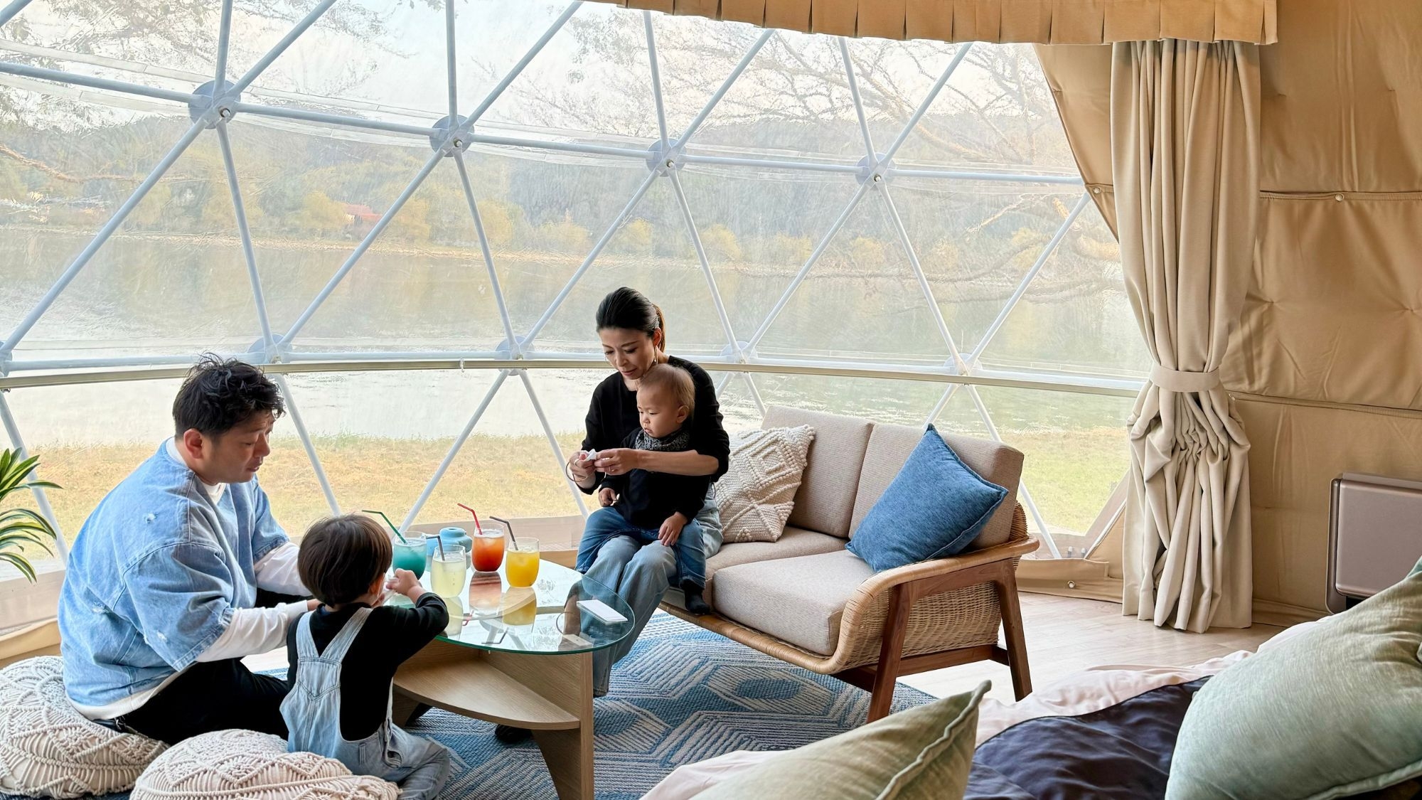 お得度★★☆【早期割45日前10％OFF】無人島グランピング＜1泊2食＞無料アクティビティ有☆