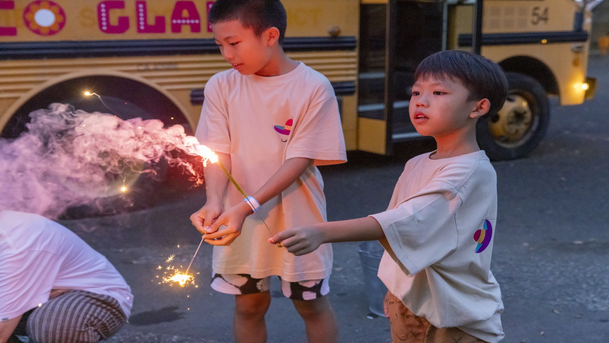 手持ち花火エリア（19:00〜21:30）