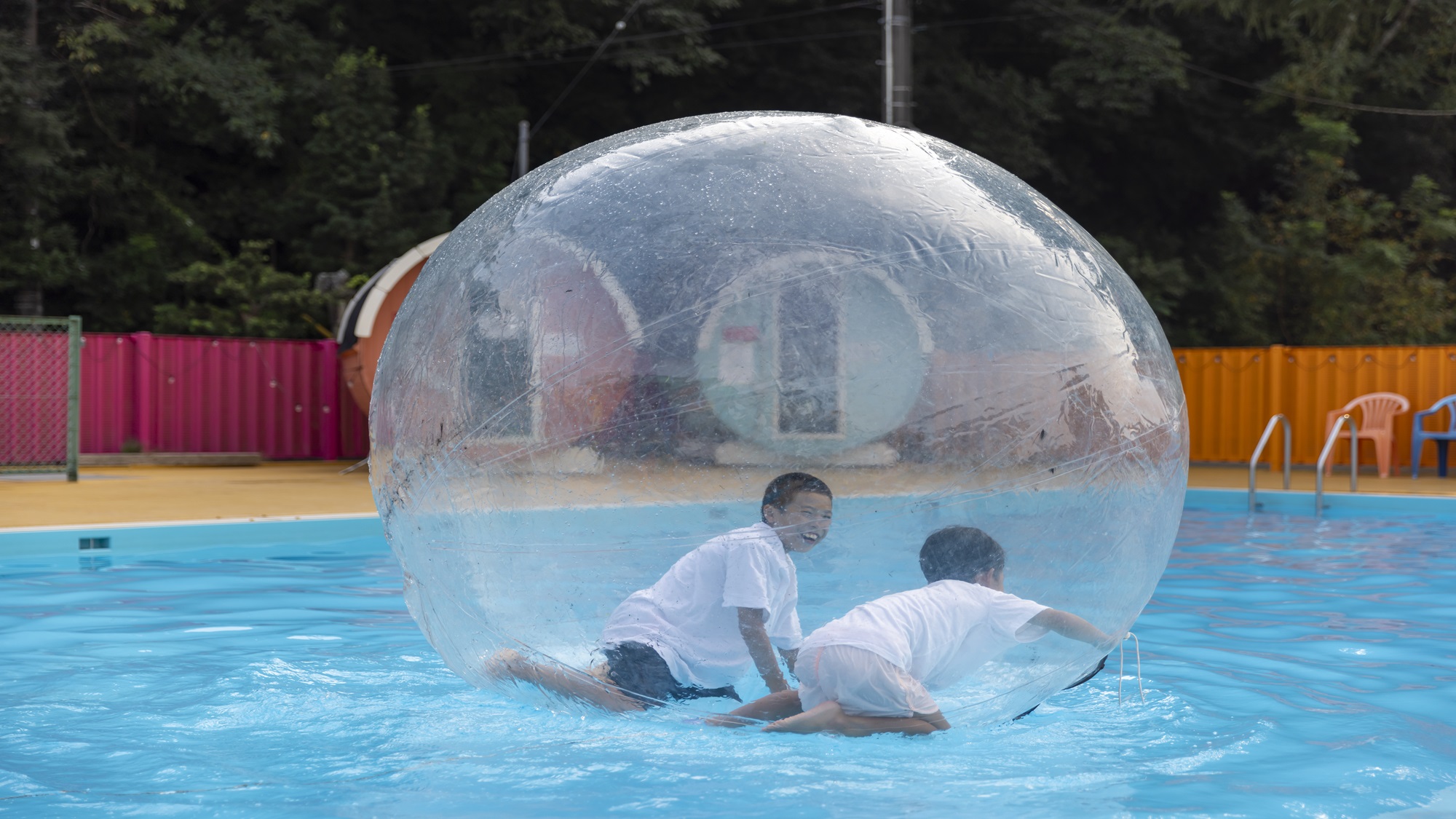 アクアボール体験　※10月～6月（有料・当日予約）