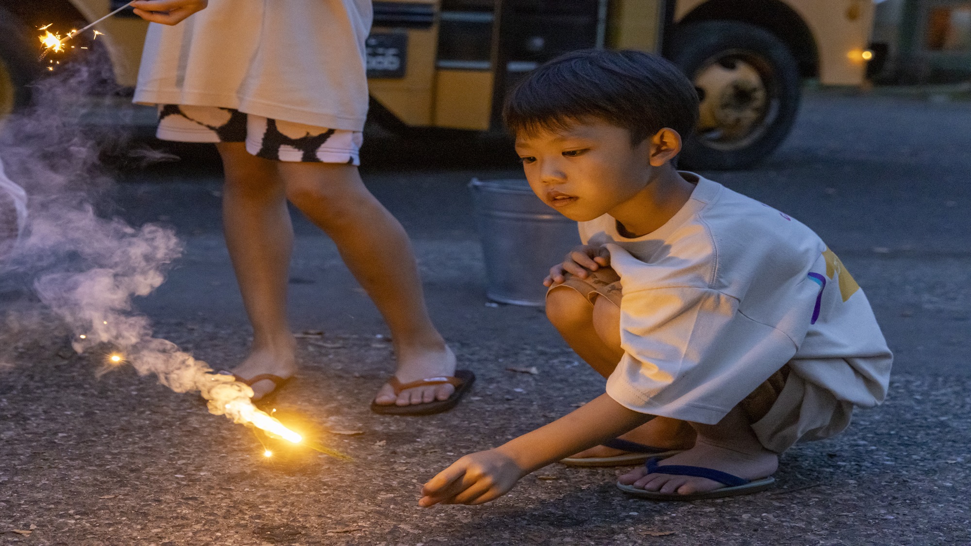 手持ち花火エリア（19:00〜21:30）
