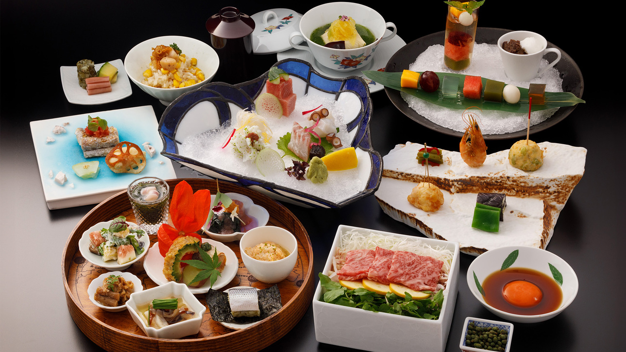 【早得30】早期予約特典・専属茶師によるティーセレモニー無料体験付「基本会席」（2食付）