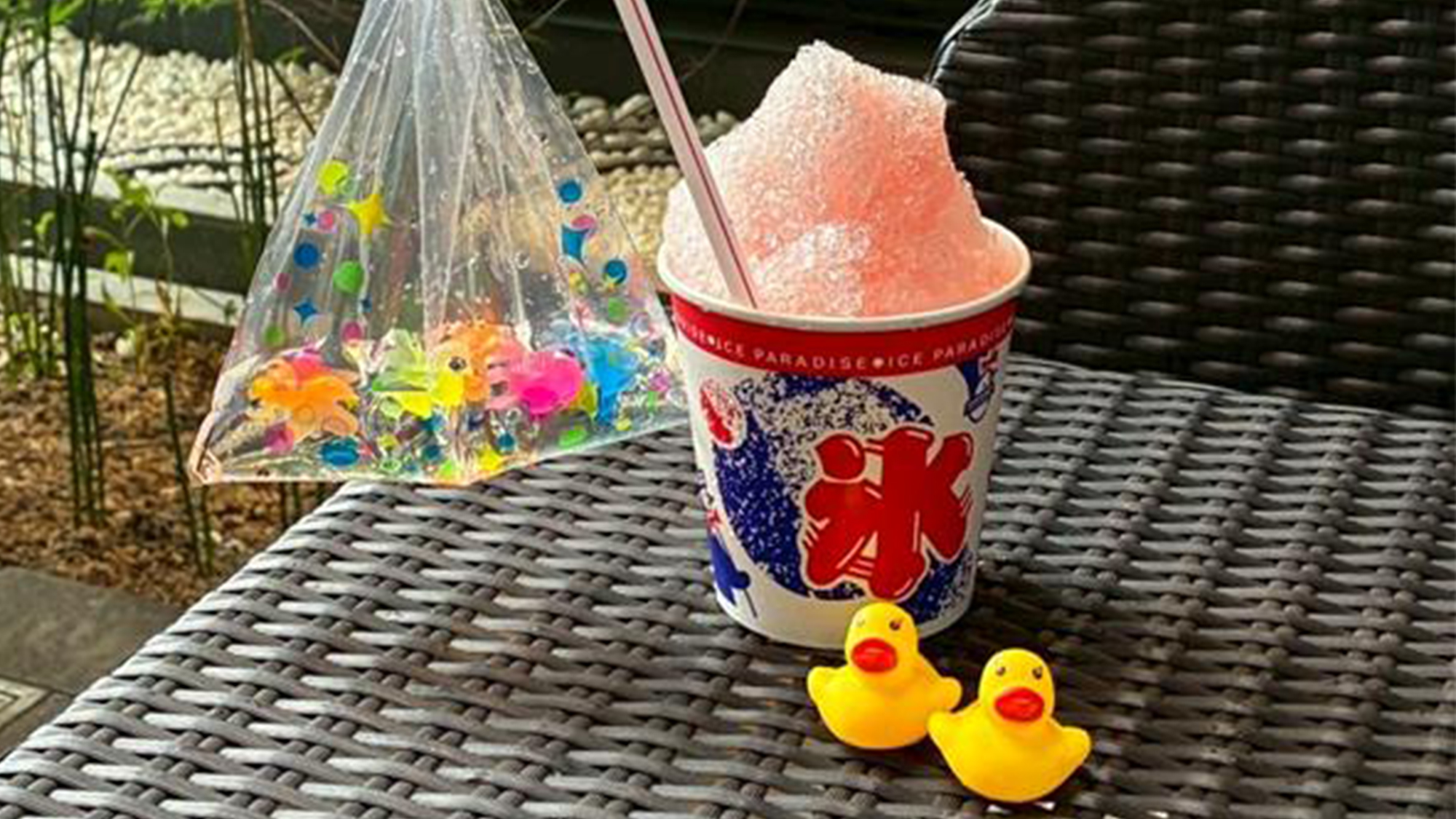 【館内施設】湯煙茶屋「温」かき氷イメージ※夏季限定のご提供