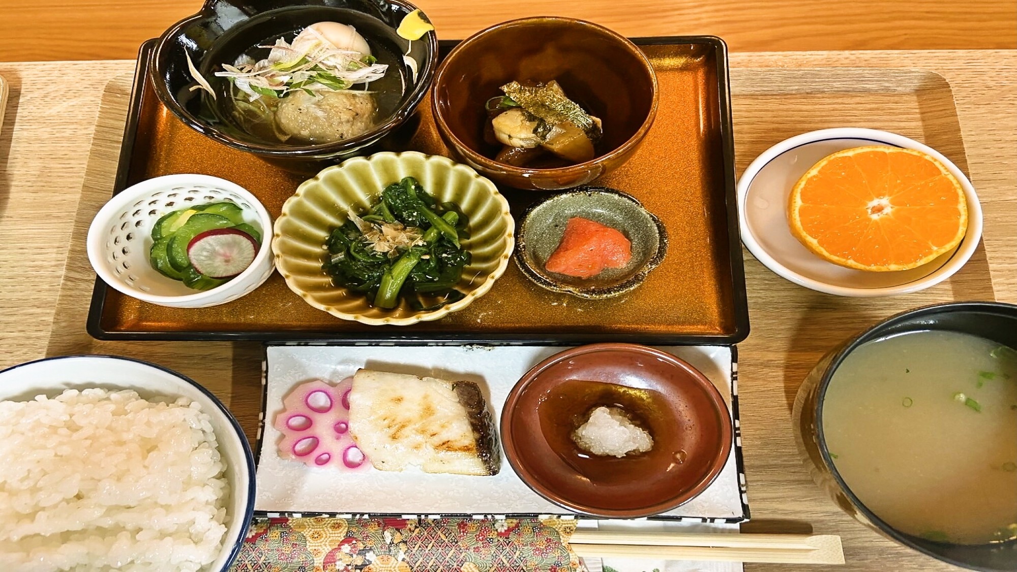朝食一例