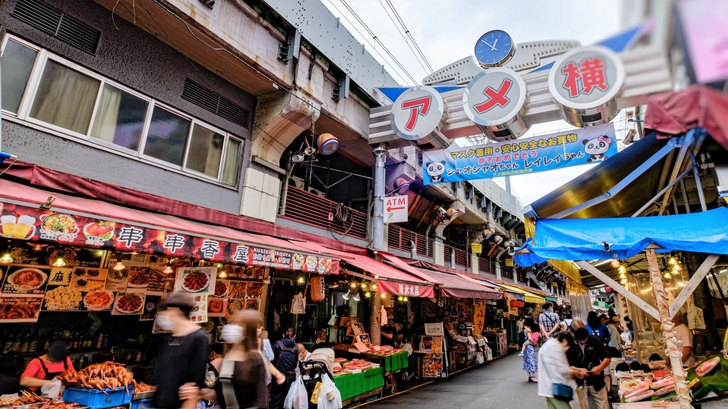 周辺／アメ横・上野エリア（電車で約15分・乗り換えなし）