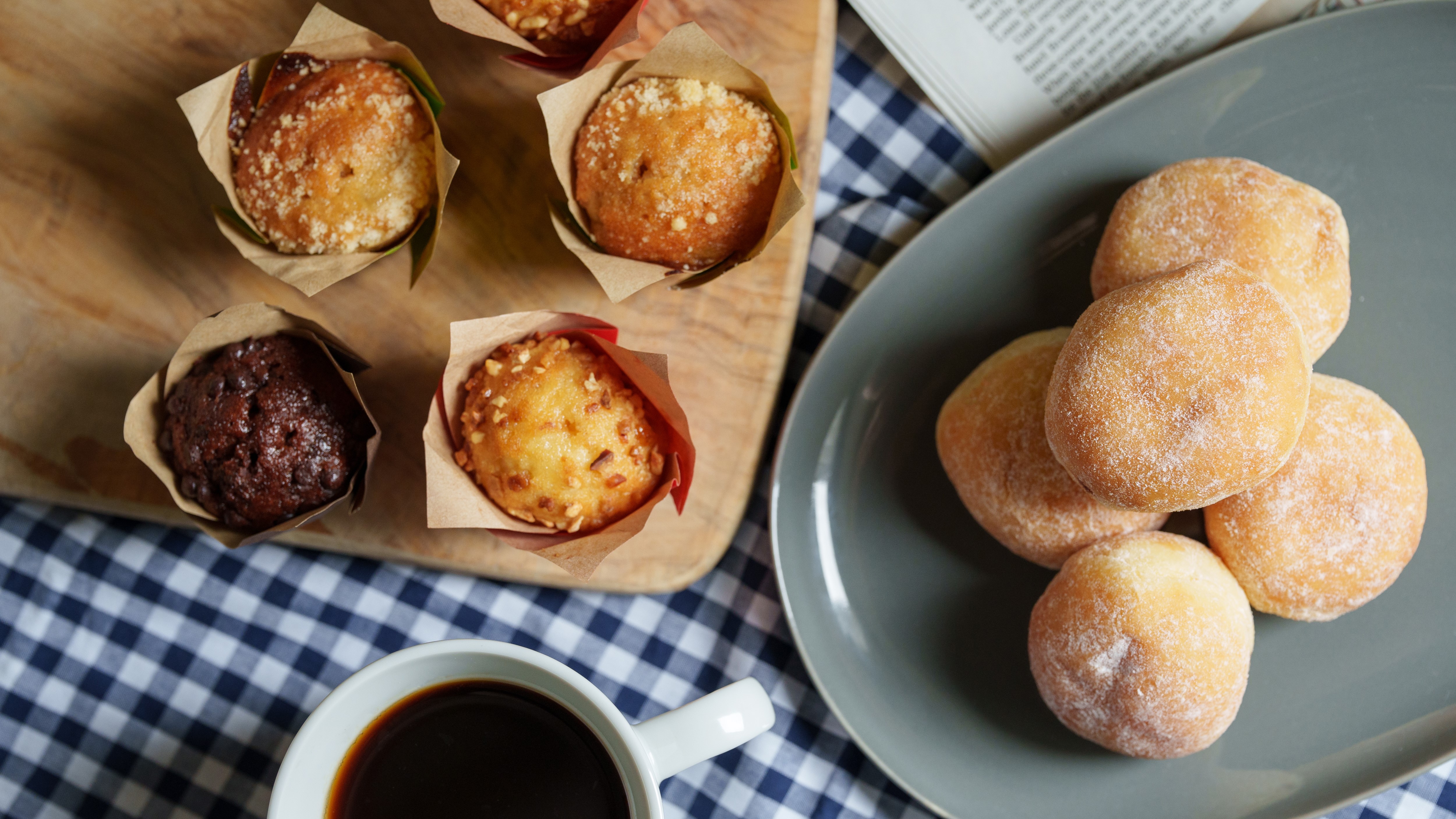 無料の軽食 tottette（トッテッテ）／ミニベニエ＆ミニマフィン