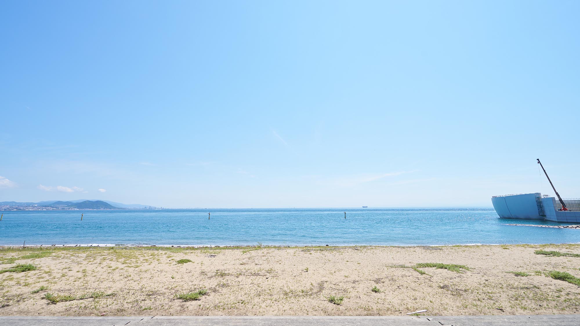 ・【Typeⅱ/景色】淡路の海が目の前に広がるオーシャンフロントの貸別荘です