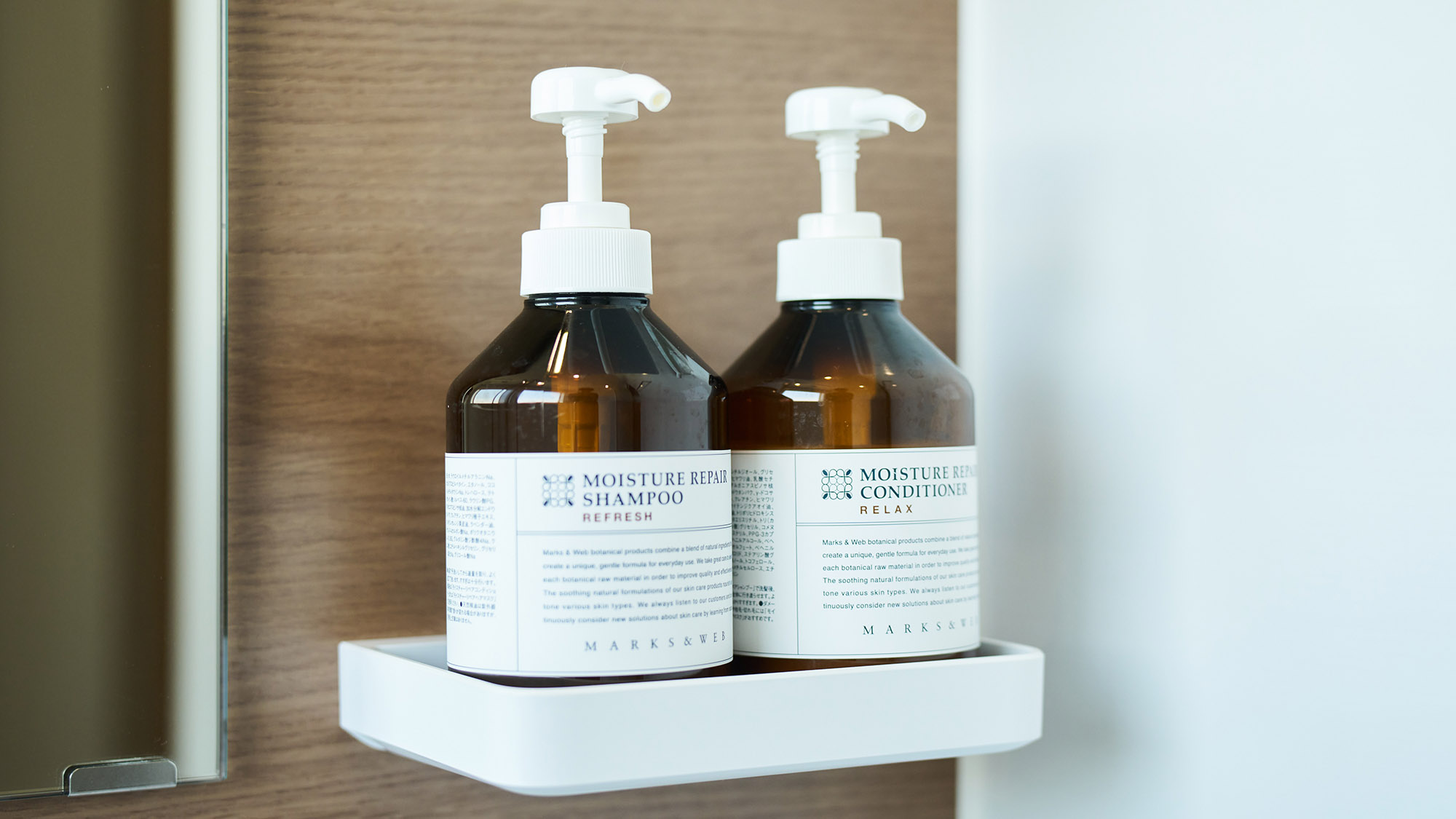 ・【Typeⅱ/バスルーム】シャンプー・コンディショナーを完備