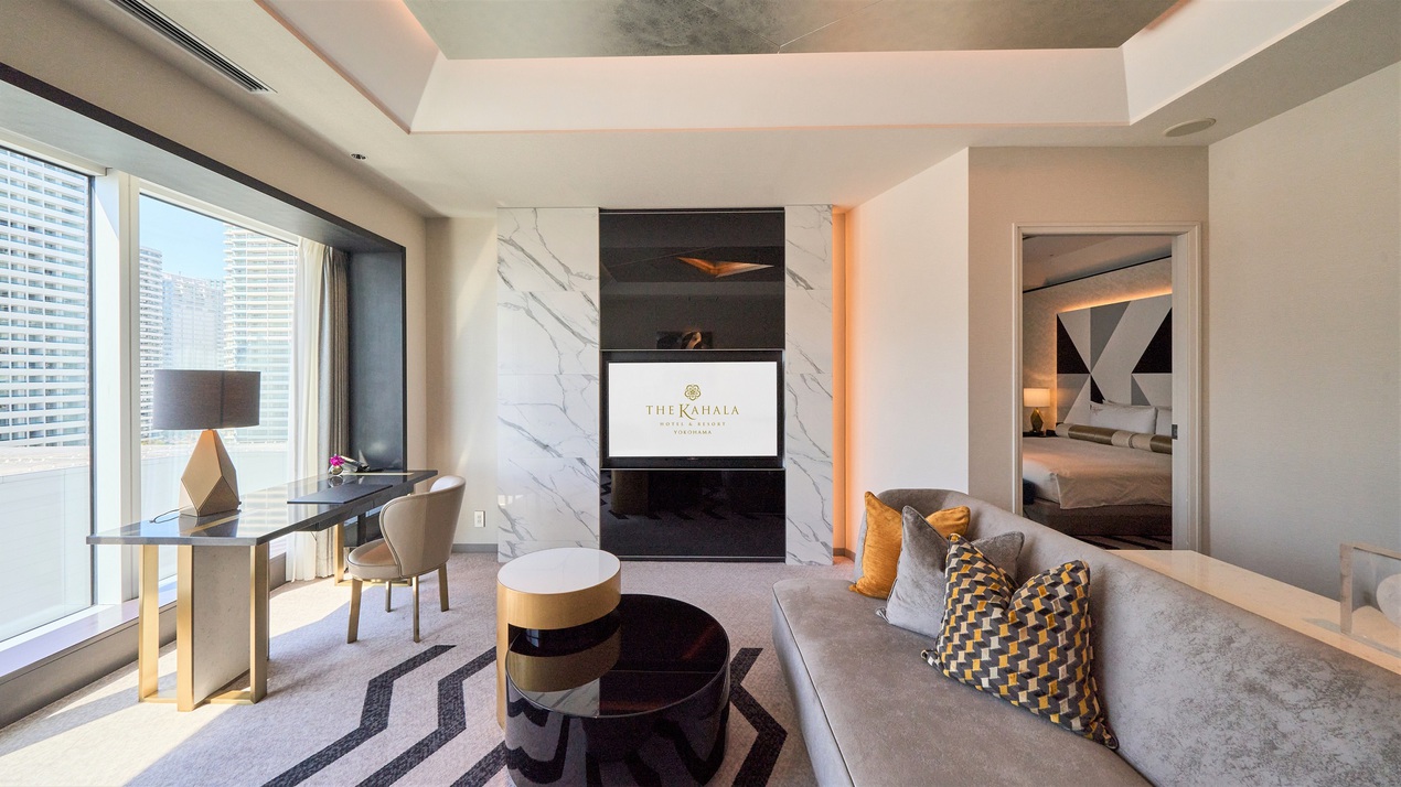 リビングルーム（プレミアスイートキング）