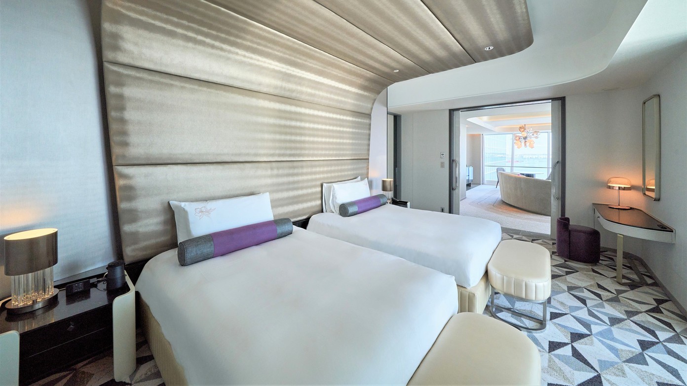 ベッドルーム（ザ・カハラスイート ツイン）