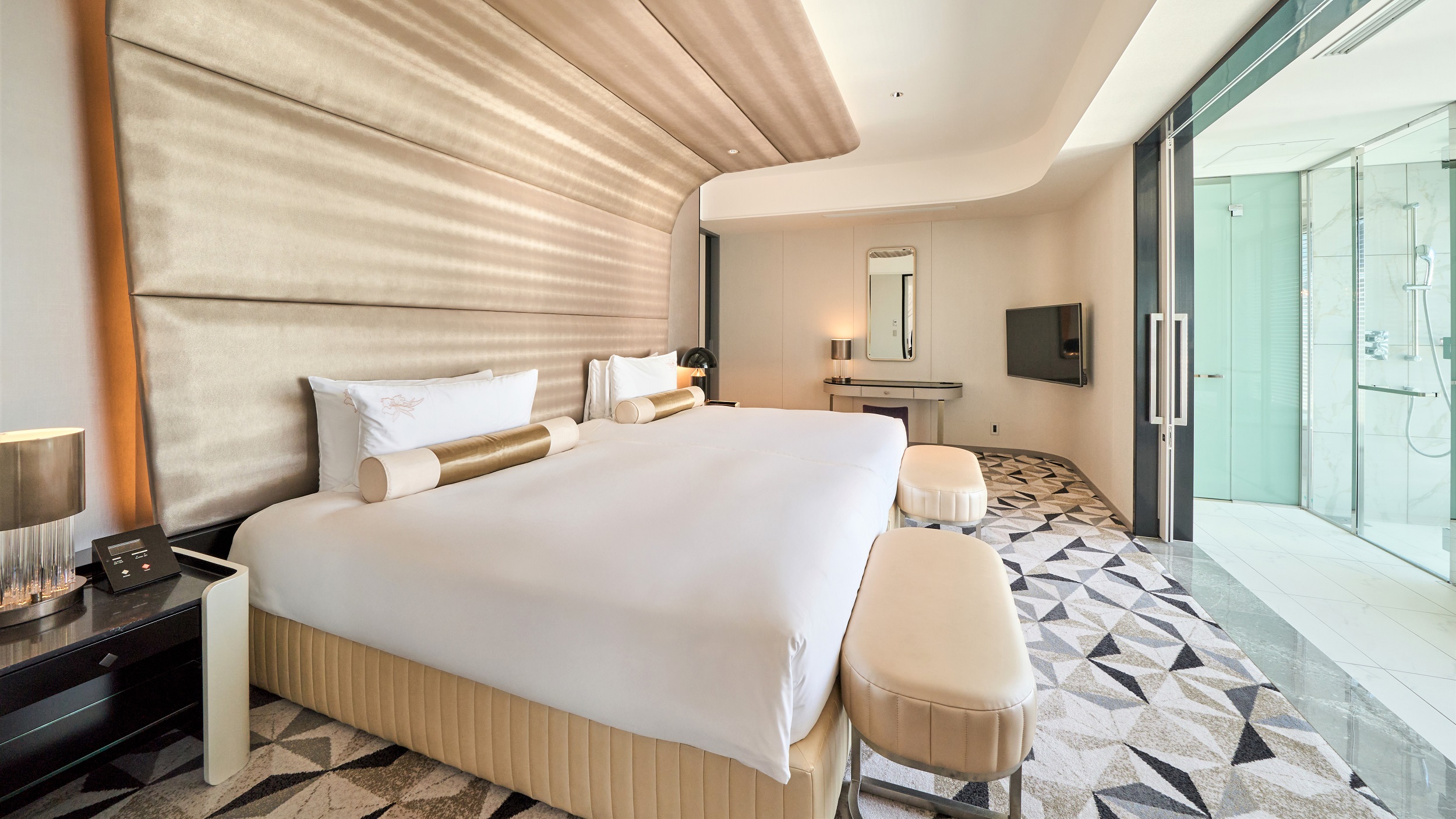 ベッドルーム（エグゼクティブ スイート ツイン）